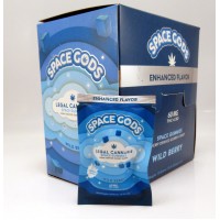 Space Gods - Legal Cannabis - Space Gummies - Wild Berry Flavor - THC+CBD-2pc